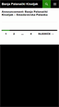 Mobile Screenshot of banjapalanackikiseljak.com
